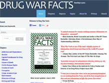 Tablet Screenshot of drugwarfacts.org